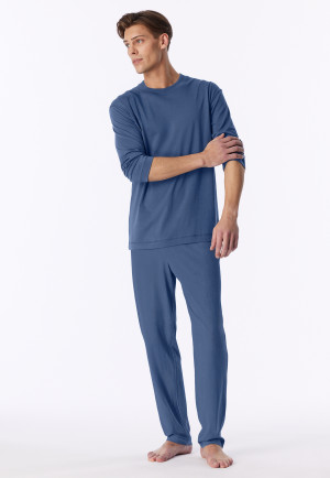 Schlafanzug lang Oversized faded denim - Modern Essentials