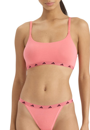 Slip 3er-Pack Pink/Lila/Schwarz - ADIDAS