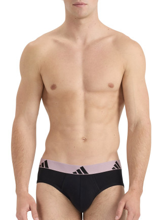 Slip met logo 3-pack Zwart - ADIDAS