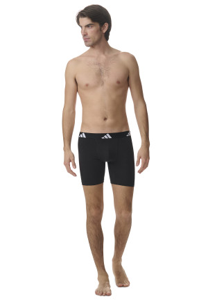 Enge Boxershorts 3er-Pack Schwarz/Blau - ADIDAS