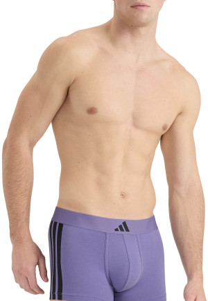 Boxer briefs long 2-pack Black/Purple - ADIDAS