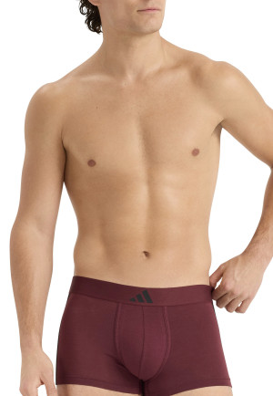 Aansluitende boxershorts 2-pack Zwart/Bordeaux - ADIDAS