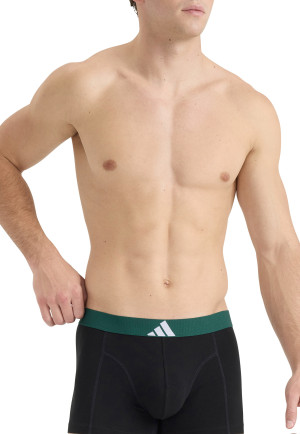 Boxer aderenti 3-pack Nero/Bianco/Giallo - ADIDAS