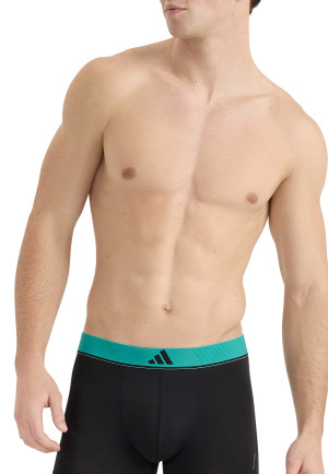 Boxer briefs 3-pack Black/Petrol - ADIDAS
