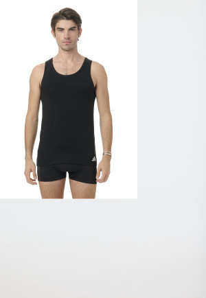 Tank Top 2-pack Black - ADIDAS