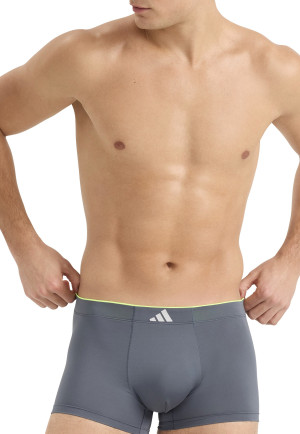 Aansluitende boxershorts 3-pack Zwart/Grijs - ADIDAS
