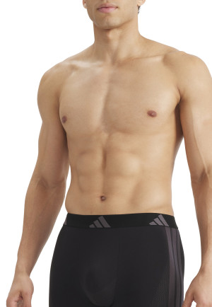 Boxers ajustés lot de 2 Noir - ADIDAS