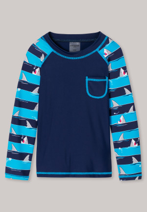 PHIBEE Rashguard Langarm-Shirt Für Jungen – UPF 50+ Sonnenschutz, Chlorbeständig, Schnell Trocknend