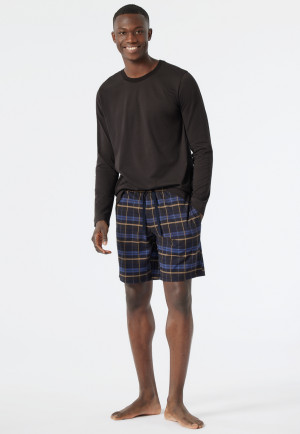 Bermuda shorts jersey checked multicolored - Mix & Relax