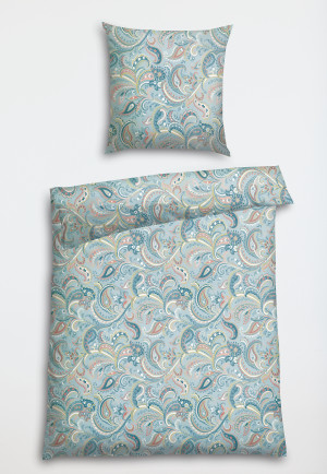 Bettwäsche 2-teilig Satin Paisley mehrfarbig gemustert - SCHIESSER Home