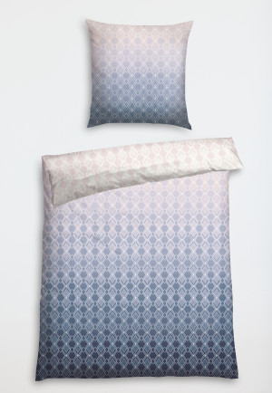 Biancheria da letto composta da 2 pezzi in raso, fantasia con rose - SCHIESSER Home