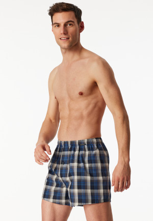 Boxer shorts 2-pack woven fabric check multi-colored - Boxer shorts multipack