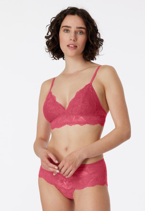 Brassière con imbottiture estraibili rosa - Modal & Lace