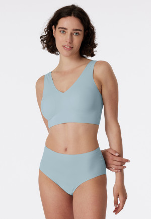 Bustier microfibre coussinets amovibles bluebird - Invisible Soft