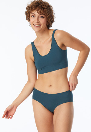 Omkeerbare bustier petrol - Casual Seamless