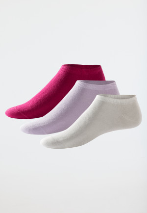 Socquettes pour femme lot de trois Stay Fresh multicolores - Bluebird