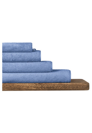 Asciugamano per ospiti Milano 30x50 azzurro - SCHIESSER Home