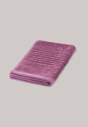 Guest towel fabric mauve 30 x 50