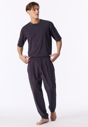 Lange broek grafiet - Mix+ Relax
