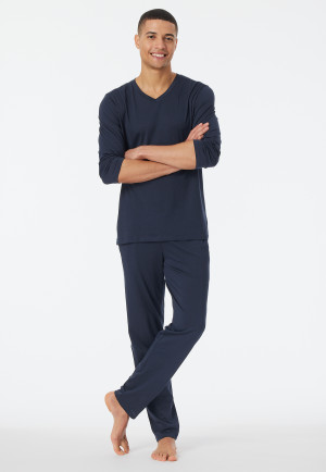 Pantaloni lunghi blu notte - Mix+ Relax