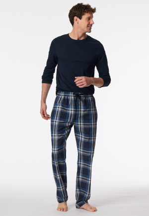 Hose lang Webware multicolor kariert - Mix+Relax