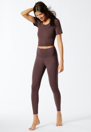 Leggings aubergine - Revival Martina