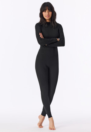 Leggings chauffants noirs - " Invisible Soft Warming