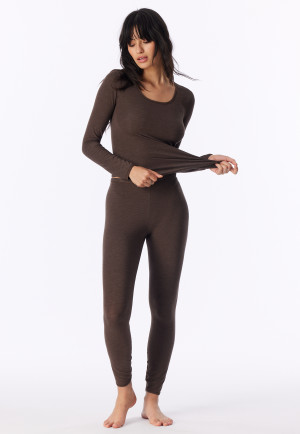 Leggings deep brown - Personal Fit
