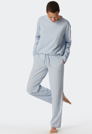 Lounge pants long jersey stripes air - Mix & Relax