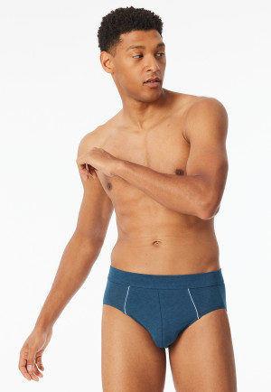 Minislip dunkelblau-meliert - Comfort Fit
