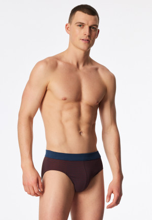 Mini slip in fantasia rossa - Comfort Fit