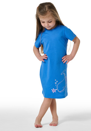 Nachthemd kurzarm Wal aquarium - Girls World