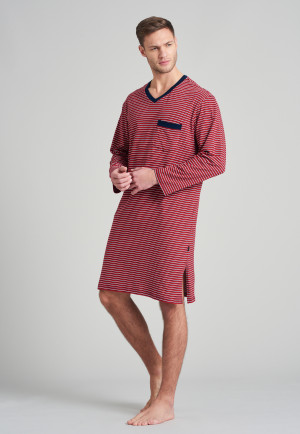 Camicia da notte da uomo a maniche lunghe Camicia da notte da uomo a maniche lunghe
