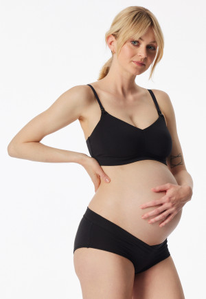 Panty Schwangerschaftswäsche schwarz - Unique Maternity