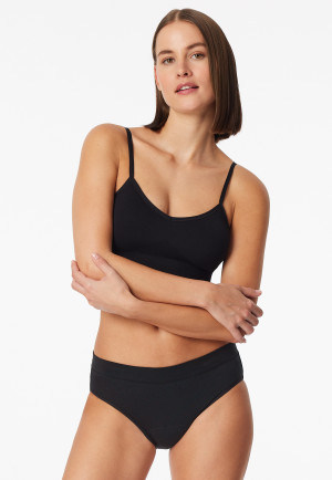 Period panties Rio black - SCHIESSER Care Bonded