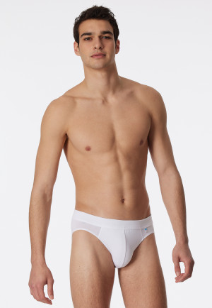 Rio briefs, white - Long Life Cotton