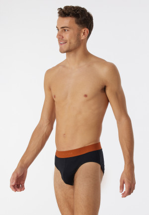 Rio-Slips 3er-Pack Organic Cotton Webgummibund mehrfarbig - 95/5