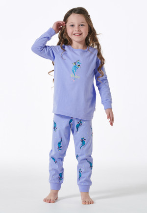 Pyjama lengte organic cotton seringenpaars - Girls World