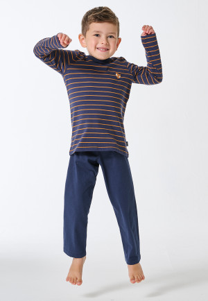 Pigiama lungo a righe in volpe curry - Nightwear bambini
