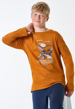 Schlafanzug lang whisky - Nightwear