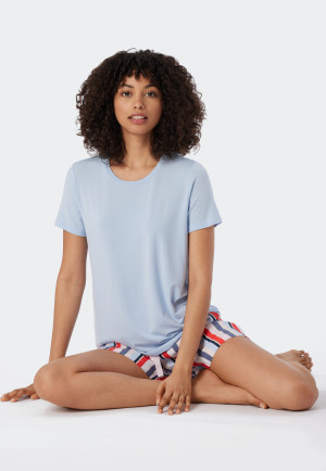 T-shirt manches courtes en modal air - Mix+Relax
