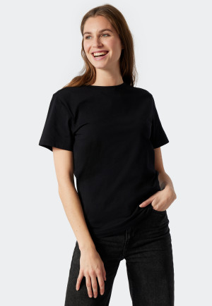 Shirt korte mouwen zwart - Revival Antonia