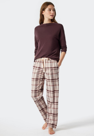 Schiesser Mix & Relax Webpants Pantalones de Pijama para Niñas 