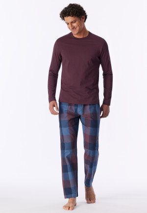 Long-Sleeve Shirt, cocoa brown - Mix+ Relax