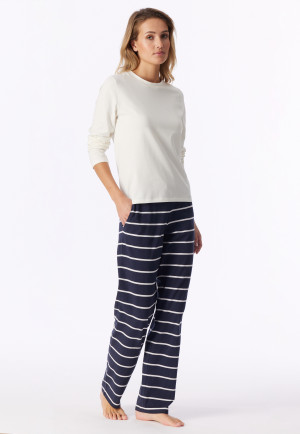 Shirt langarm naturweiß - Mix+Relax