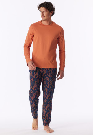 Long-Sleeve Pumpkin Shirt - Mix+ Relax
