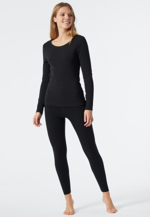 Maglia a maniche lunghe di colore nero - Revival Martina