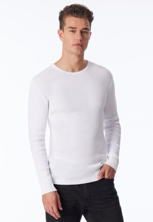 Maglia a maniche lunghe di colore bianco - Revival Friedrich