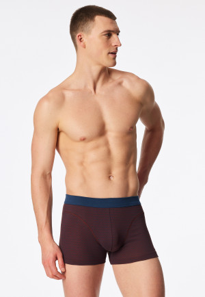 Shorts patterned red - Comfort Fit