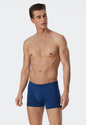 Boxer briefs graphic pattern aqua/dark blue - Fashion Daywear